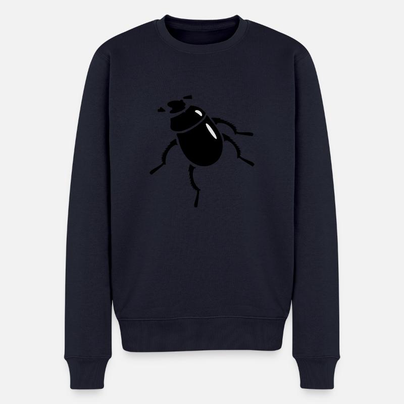 scarabée coléoptère / beetle (2c) - Pull Premium bio Homme - bleu marine