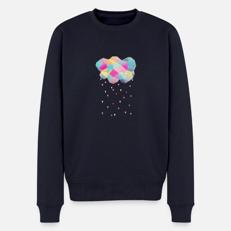 WOLKE - Männer Premium Bio Pullover - Navy