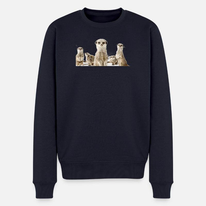 Écureuil terrestre - Pull Premium bio Homme - bleu marine