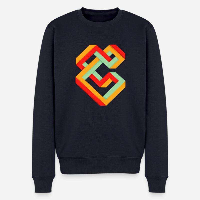 Impossible - Pull Premium bio Homme - bleu marine