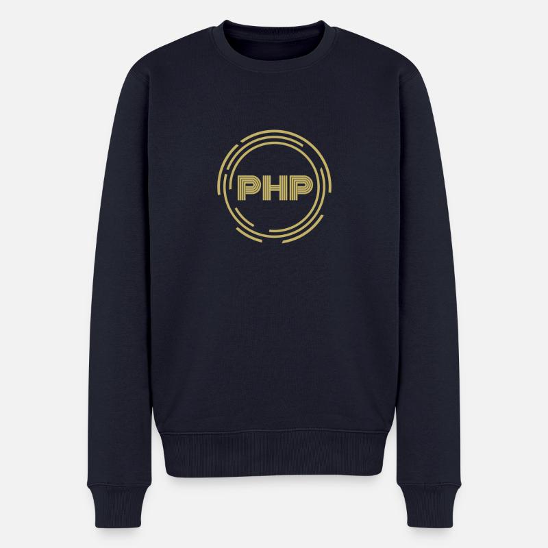 ..PHP - Pull Premium bio Homme - bleu marine