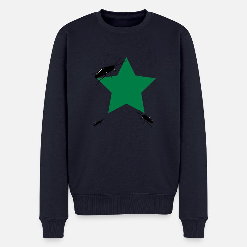 vote_for - Männer Premium Bio Pullover - Navy