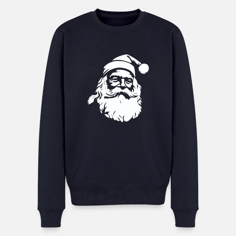 Joyeux Père Noël - Pull Premium bio Homme - bleu marine