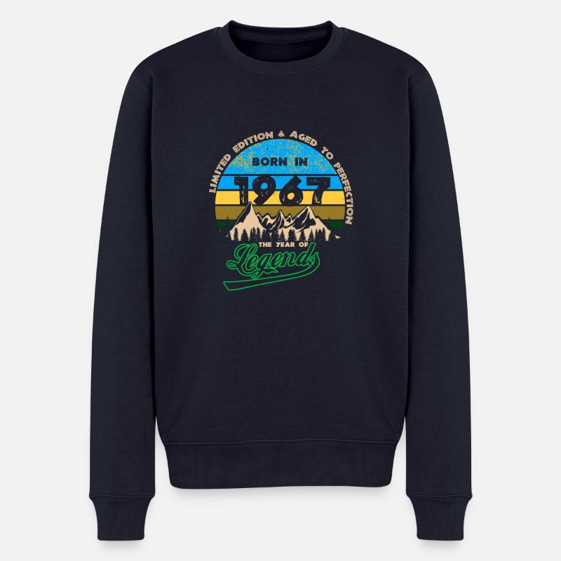 Legenden 1967 - Männer Premium Bio Pullover - Navy