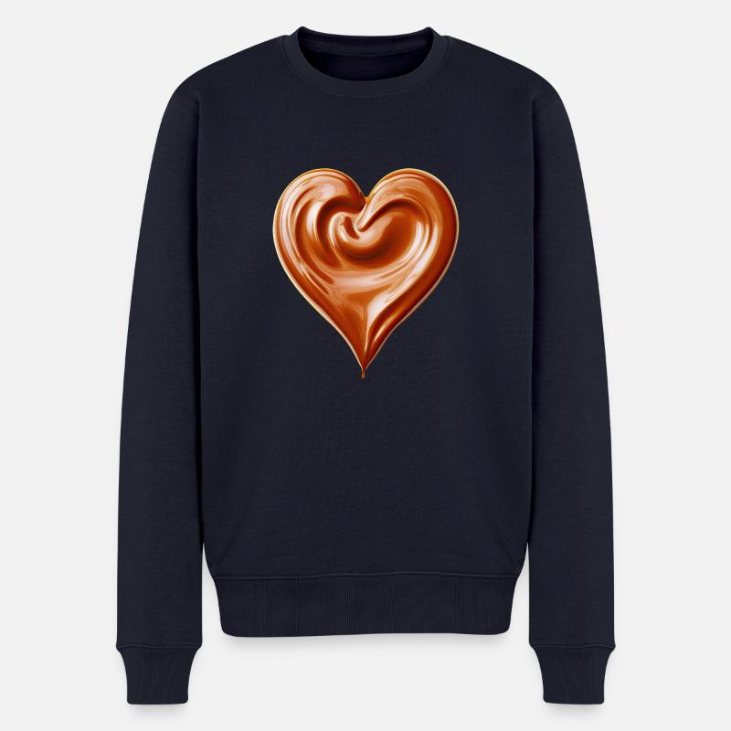 J’aime ... Choco - Pull Premium bio Homme - bleu marine