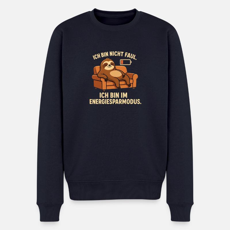 Fauli - Männer Premium Bio Pullover - Navy