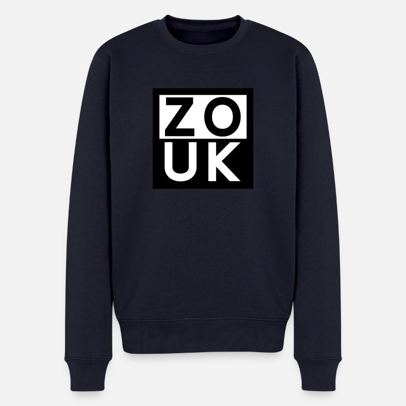 Z O U K -Zouk Dance Fashion - Männer Premium Bio Pullover - Navy