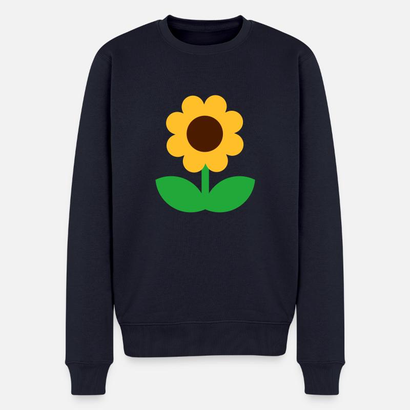sunflower - Männer Premium Bio Pullover - Navy