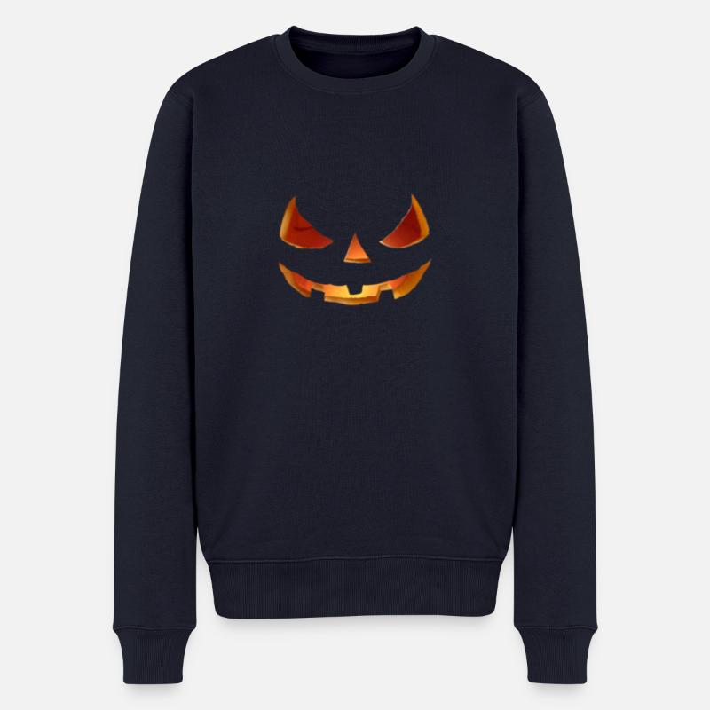 JackOLantern - Pull Premium bio Homme - bleu marine