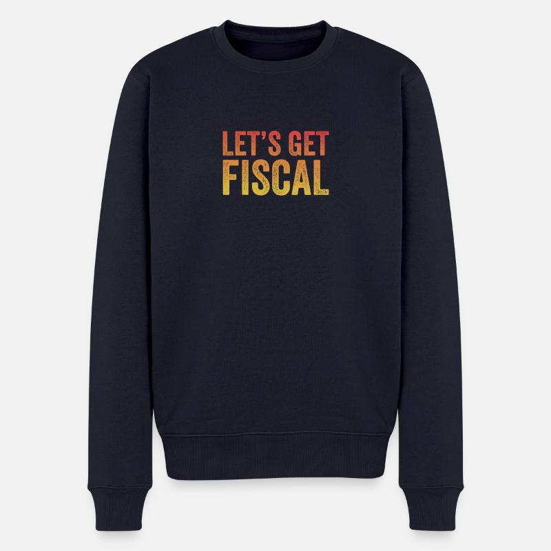 Obtenons un compte CPA comptable comptable fiscal - Pull Premium bio Homme - bleu marine