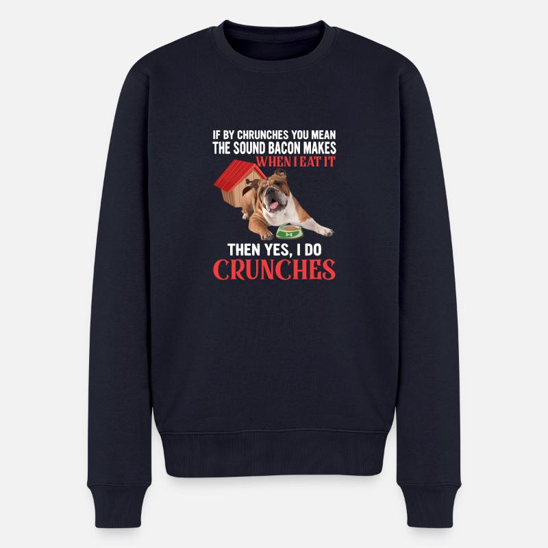English Bull - Männer Premium Bio Pullover - Navy