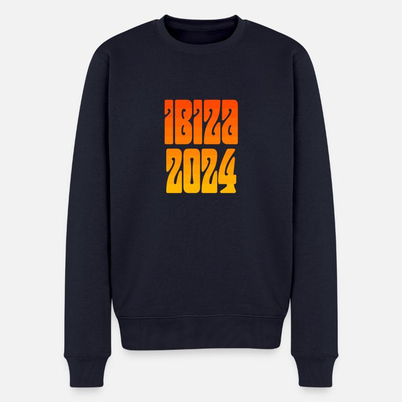 Ibiza 2024 - Männer Premium Bio Pullover - Navy