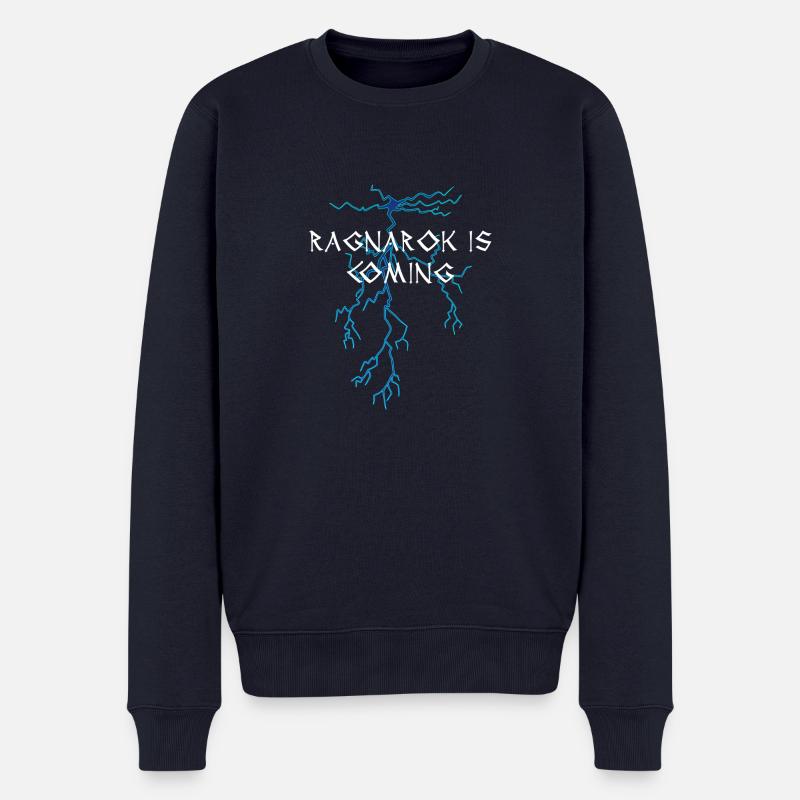 Vikings: Ragnarok Is Coming - Pull Premium bio Homme - bleu marine