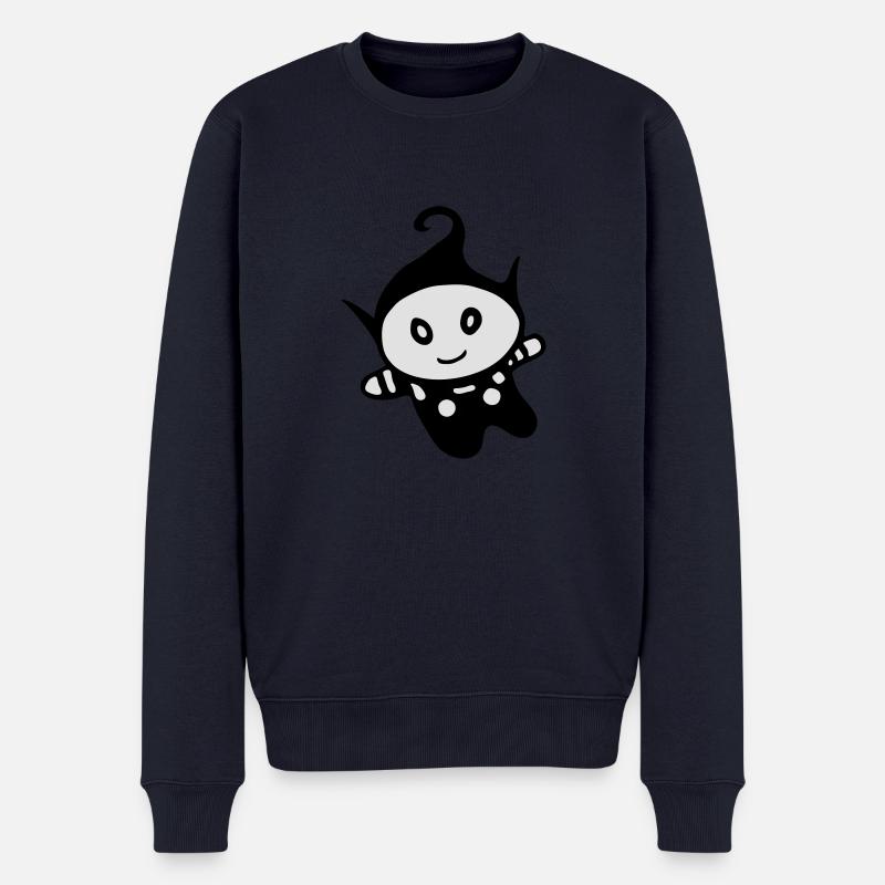 Kobold - Männer Premium Bio Pullover - Navy