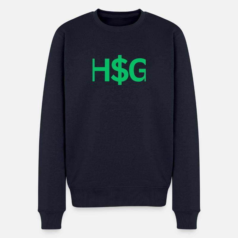 HSG - Männer Premium Bio Pullover - Navy