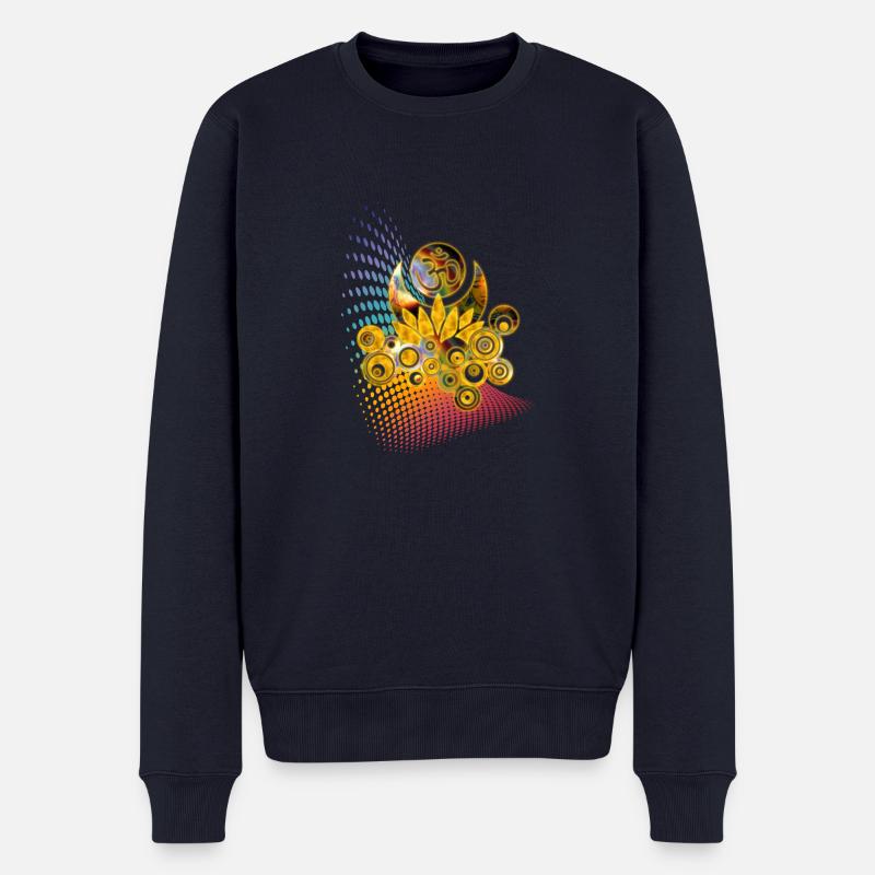 OMLOTUSENERGY - Pull Premium bio Homme - bleu marine