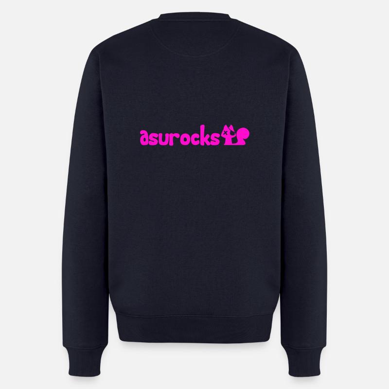 RIBBON - Männer Premium Bio Pullover - Navy
