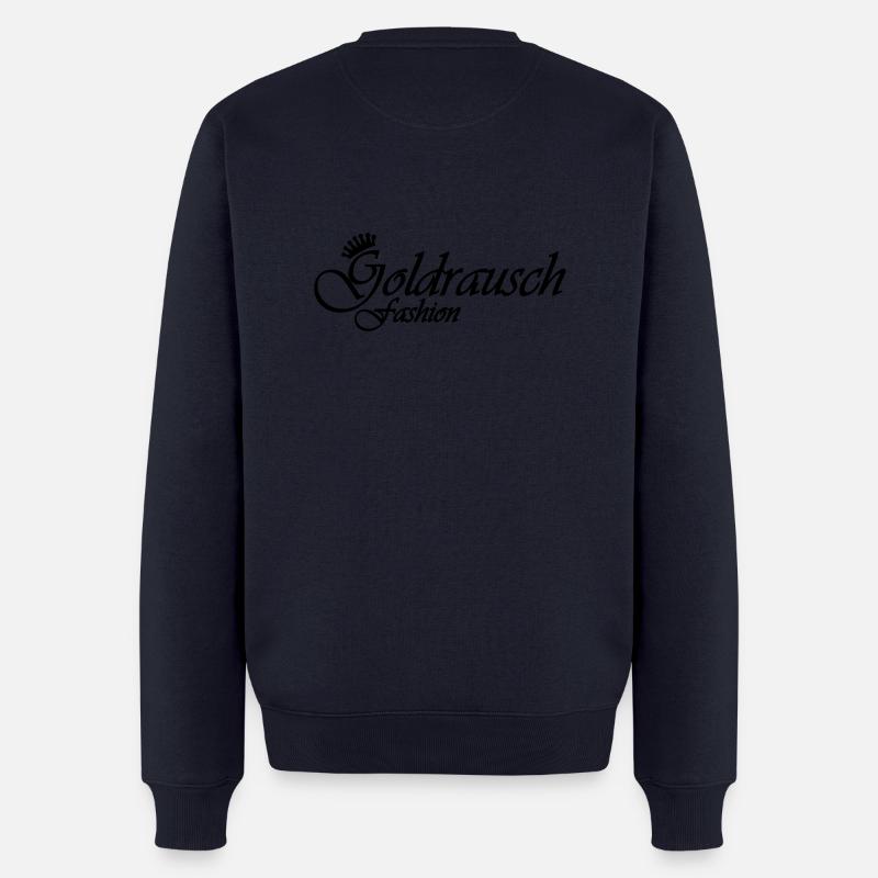 Bitcoin Satoshi Nakamoto - Männer Premium Bio Pullover - Navy