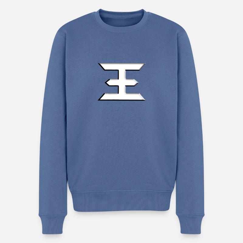 Electroniker's (White) 3D - Männer Premium Bio Pullover - Taubenblau