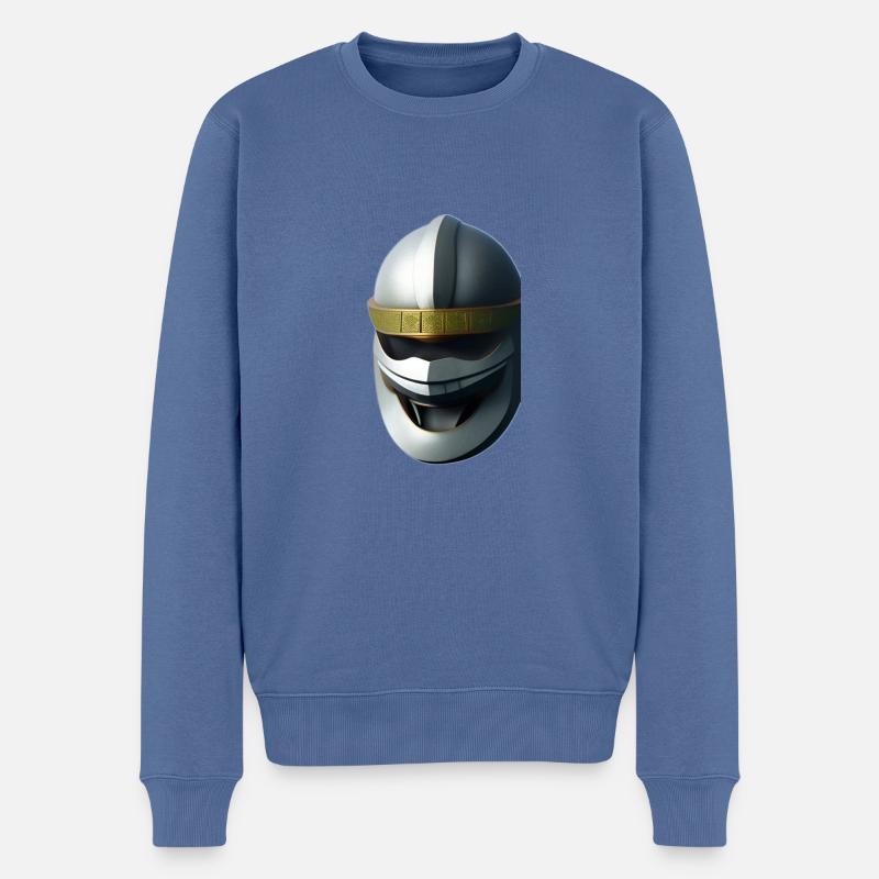 Ninjas warriors - Pull Premium bio Homme - bleu pigeon