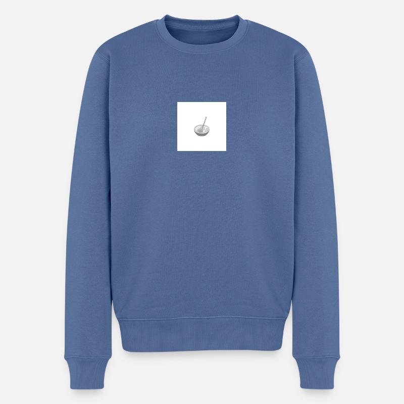 Soupe Style Anime Pho - Pull Premium bio Homme - bleu pigeon
