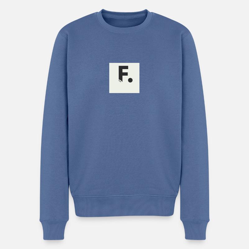 Namemsidee - Männer Premium Bio Pullover - Taubenblau