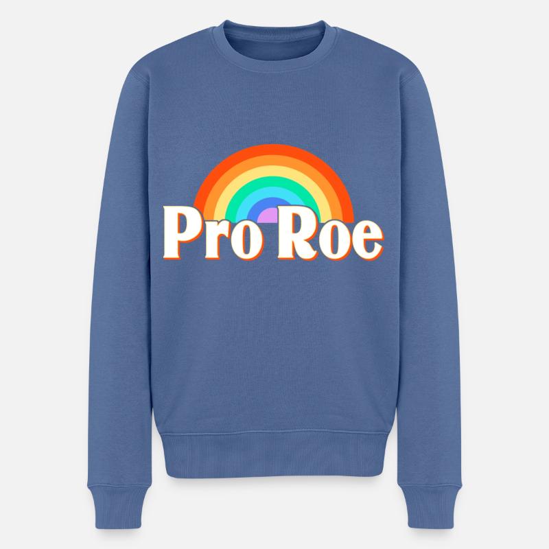 1973 Pro Roe - Männer Premium Bio Pullover - Taubenblau