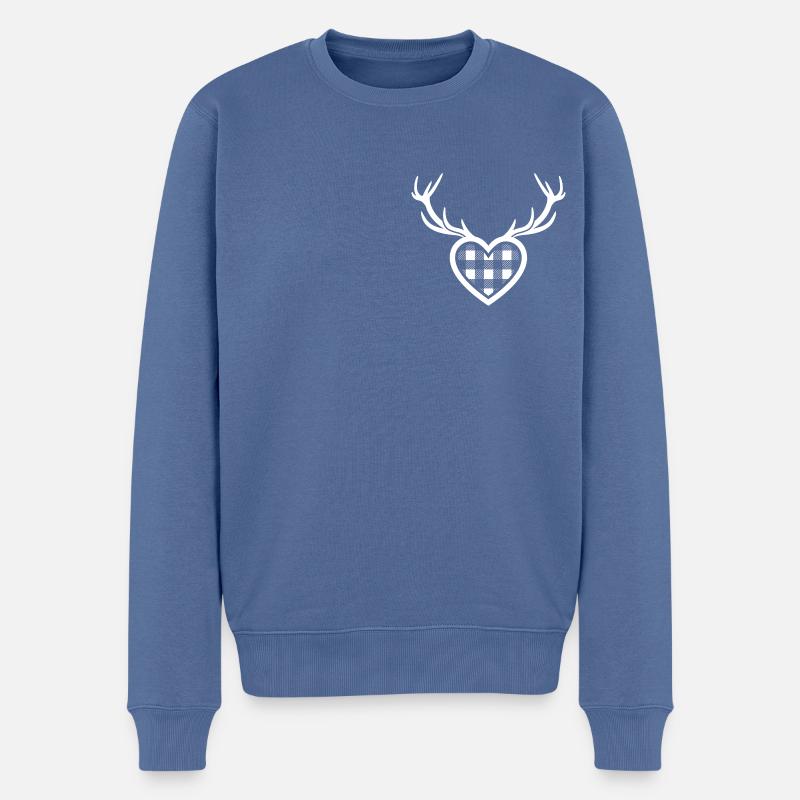 Ronalp - Pull Premium bio Homme - bleu pigeon
