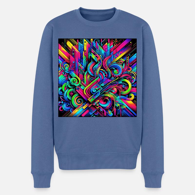 Hyper Impulsion - Pull Premium bio Homme - bleu pigeon