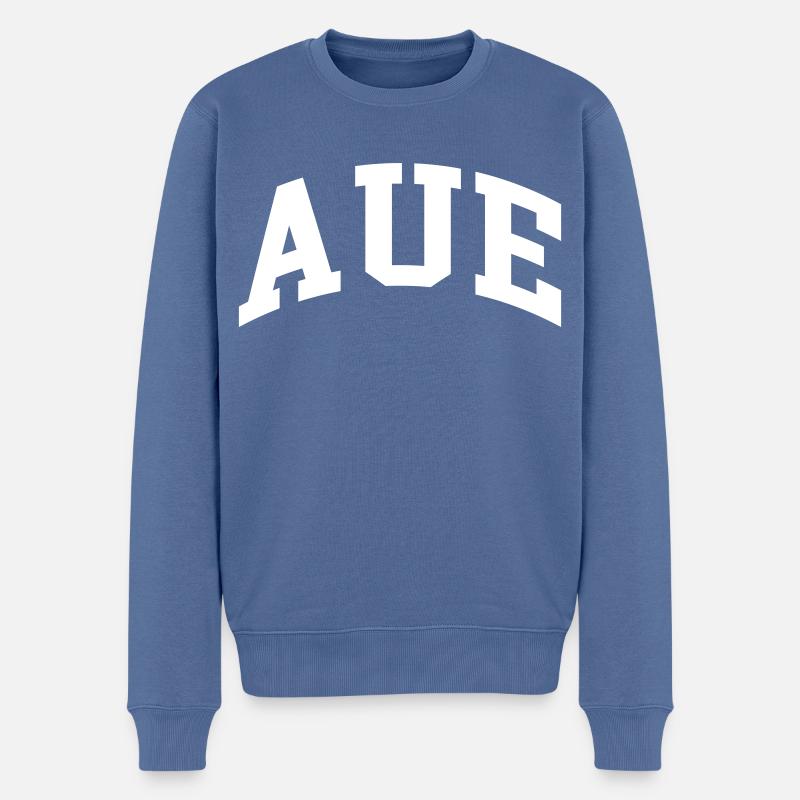 Brebis - Pull Premium bio Homme - bleu pigeon