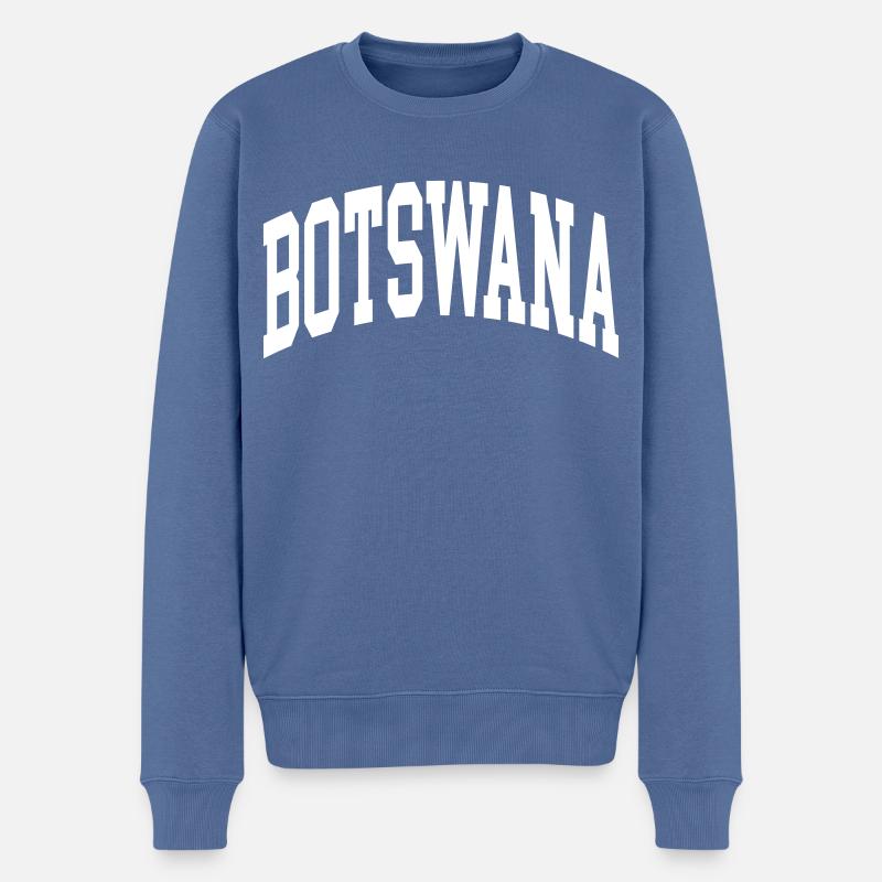 Botswana - Pull Premium bio Homme - bleu pigeon