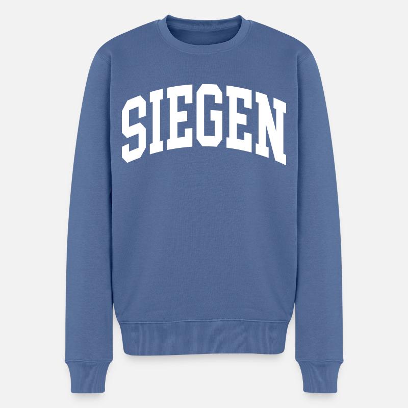 Gagner - Pull Premium bio Homme - bleu pigeon