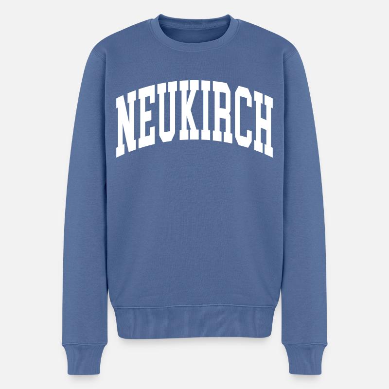 Neukirch - Pull Premium bio Homme - bleu pigeon