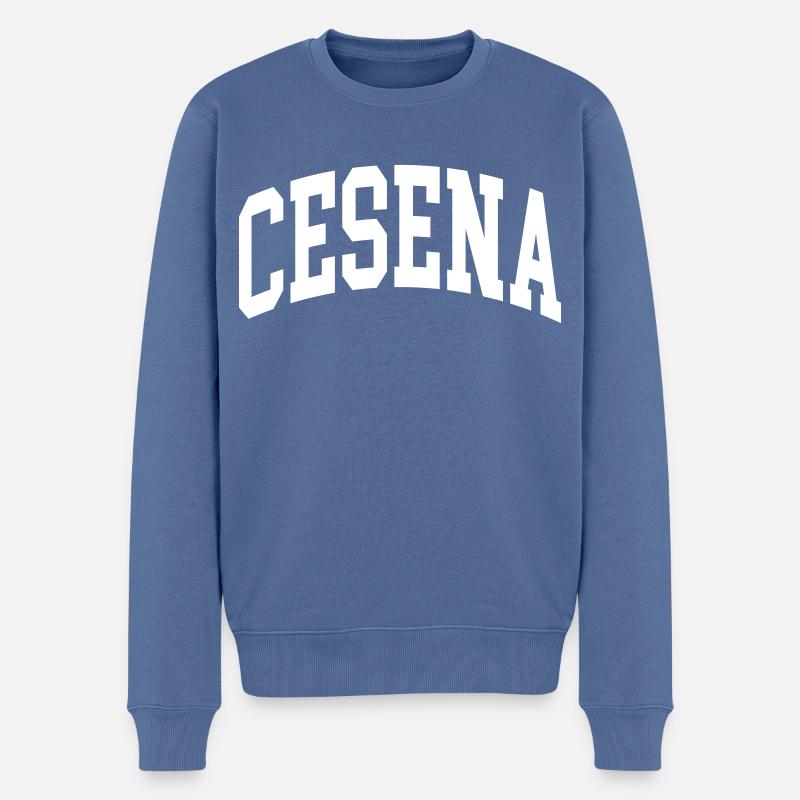 Cesena - Pull Premium bio Homme - bleu pigeon