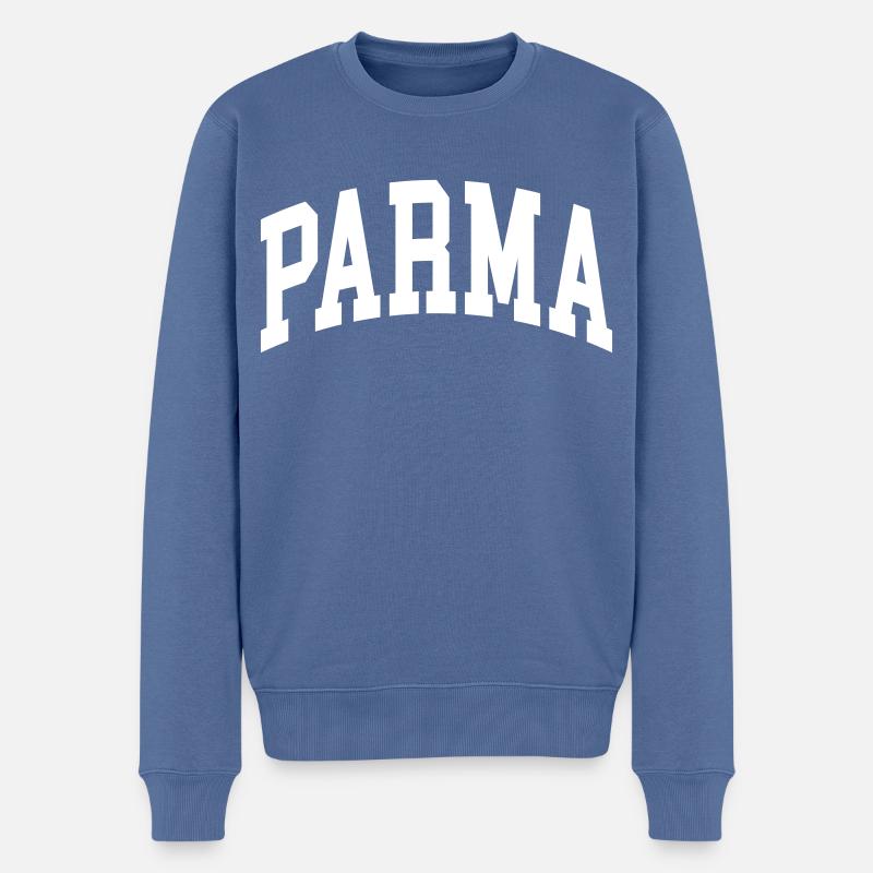Parme - Pull Premium bio Homme - bleu pigeon