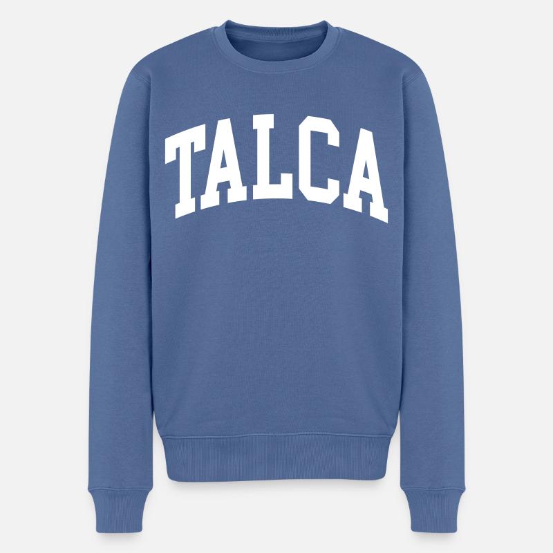 Talca - Pull Premium bio Homme - bleu pigeon