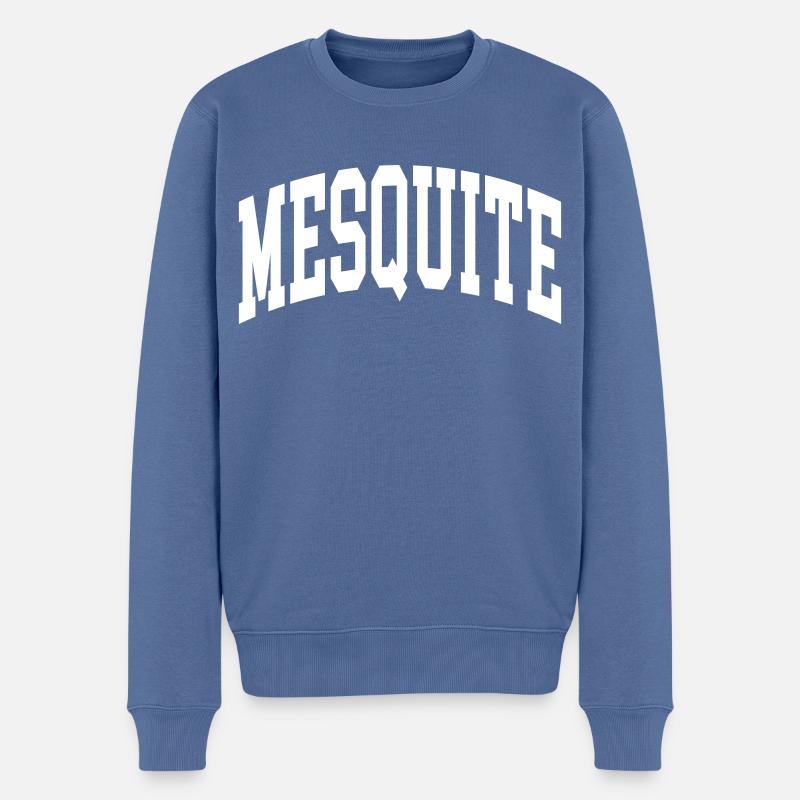 Mesquite - Pull Premium bio Homme - bleu pigeon