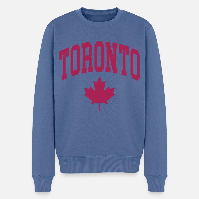 Toronto Maple Leaf - Pull Premium bio Homme - bleu pigeon