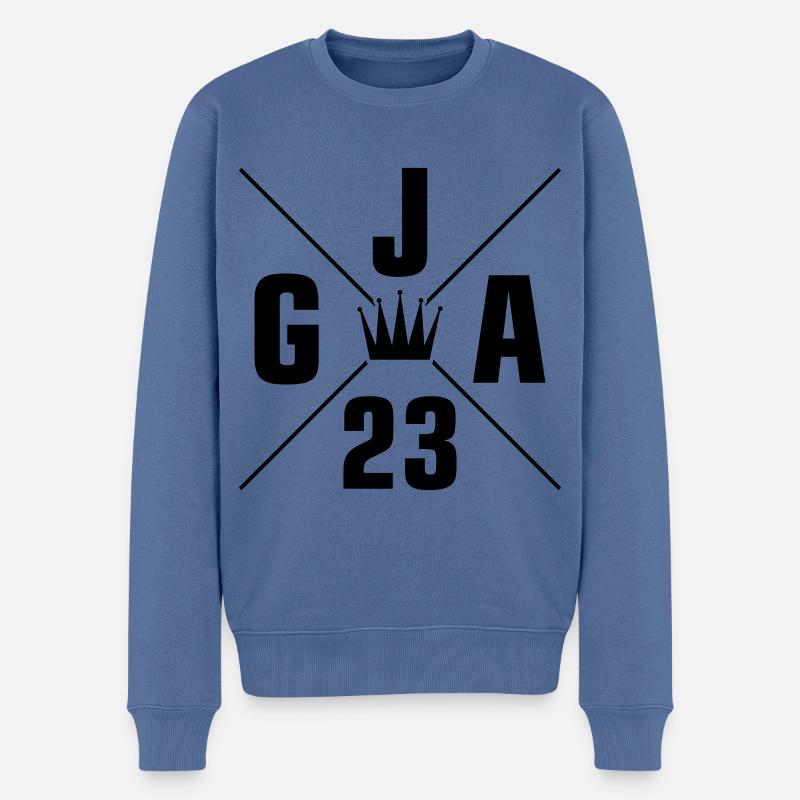 Jga 2023 Junggesellenabschied - Männer Premium Bio Pullover - Taubenblau