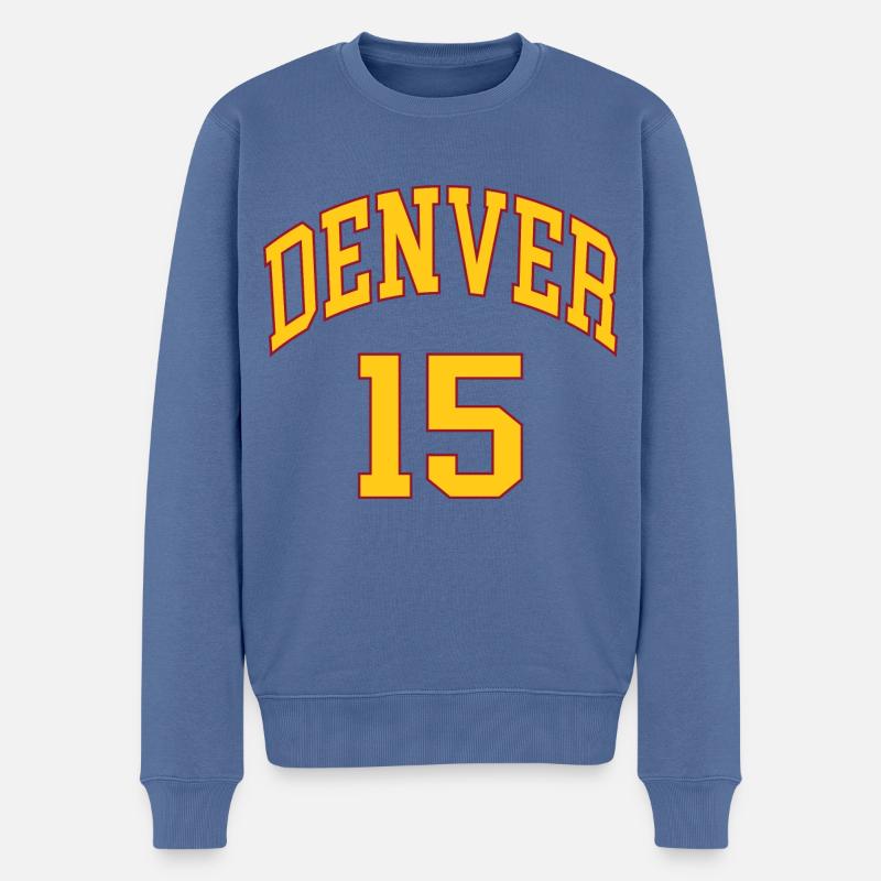 Denver 15 - Pull Premium bio Homme - bleu pigeon