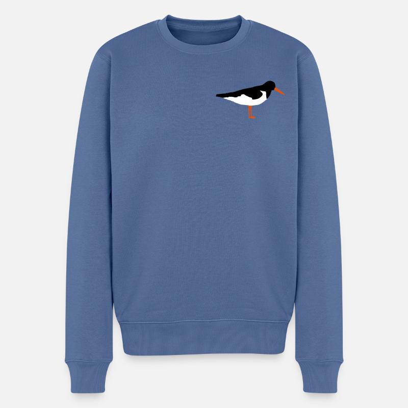 Pêcheurs d’huîtres - Pull Premium bio Homme - bleu pigeon