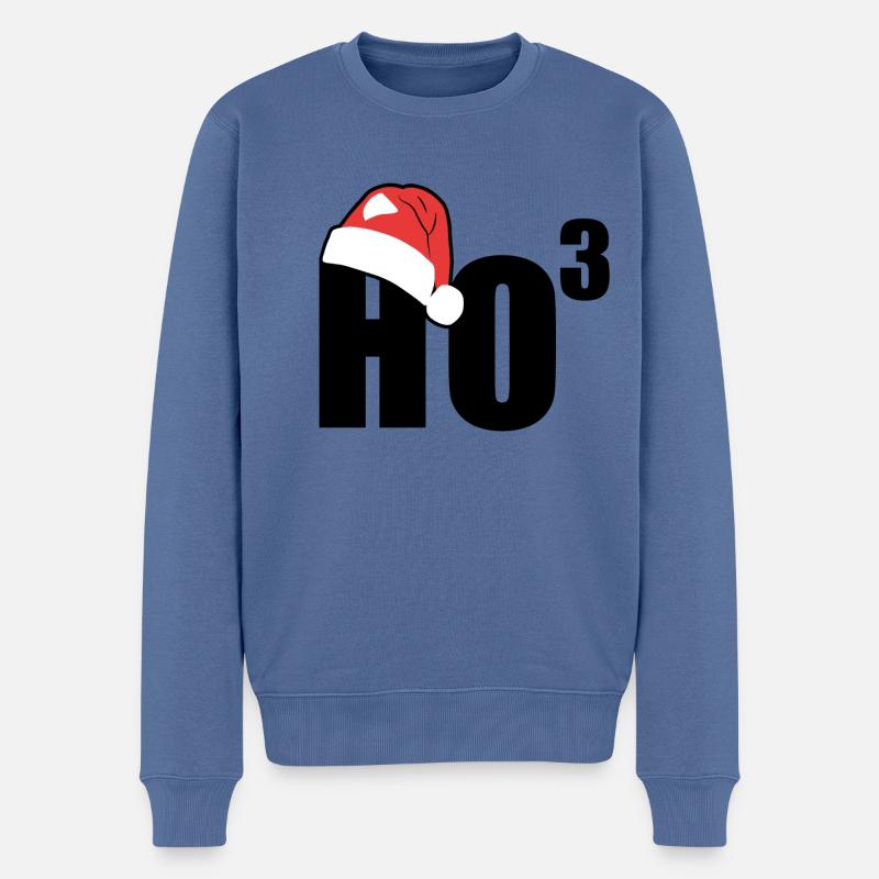 Cadeau drôle de nerd de Noël - Pull Premium bio Homme - bleu pigeon