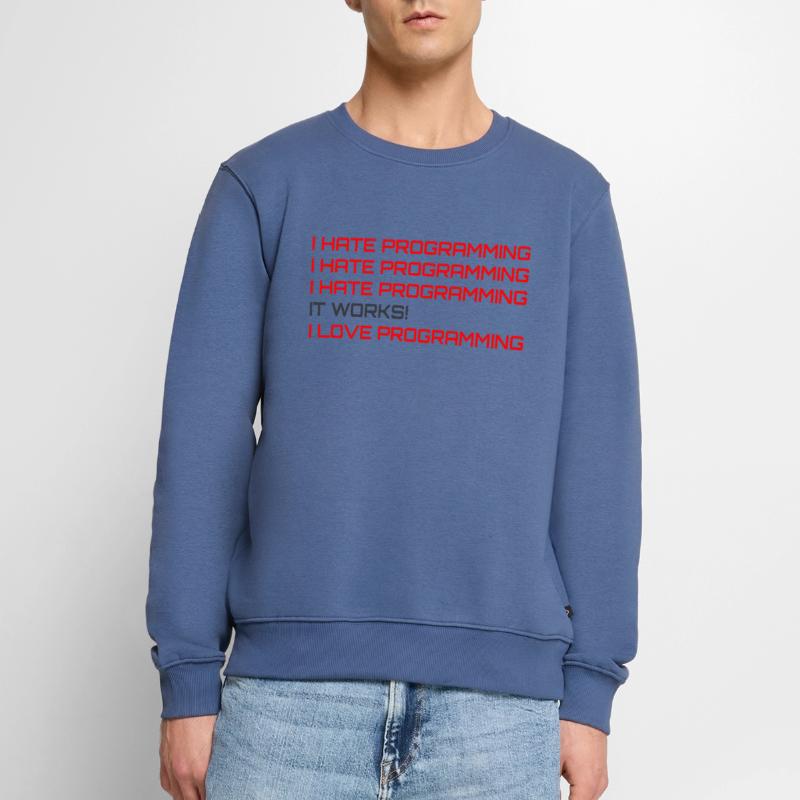 Computerprogrammierer Codierer Software Engineers Geschenk Männer Premium Bio Pullover