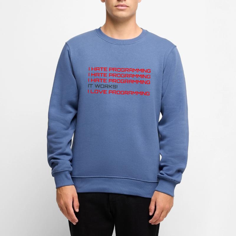 Computerprogrammierer Codierer Software Engineers Geschenk Männer Premium Bio Pullover