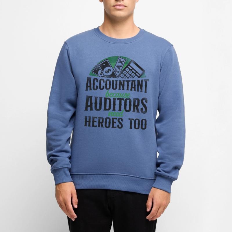 Comptable Comptable Comptable Comptabilité Pull Premium bio Homme