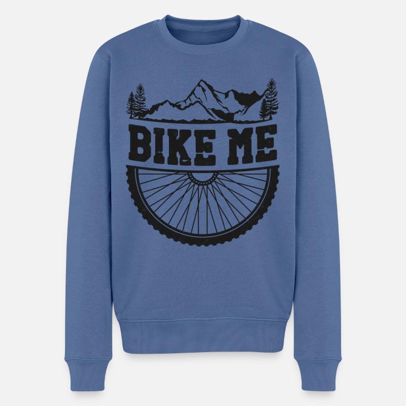 Enduro VTT VTT - Pull Premium bio Homme - bleu pigeon