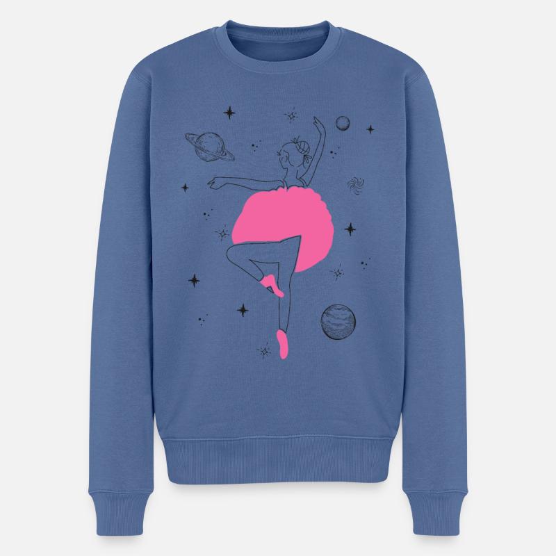 Ballet Danseuse Danse Ballerine - Pull Premium bio Homme - bleu pigeon