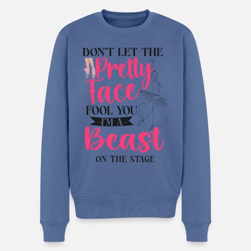 Ballet Danseuse Danse Ballerine - Pull Premium bio Homme - bleu pigeon