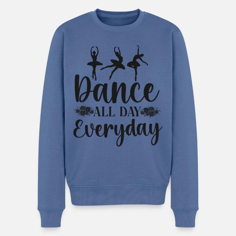 Ballet Danseuse Danse Ballerine - Pull Premium bio Homme - bleu pigeon