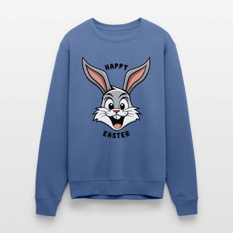 Happy Easter - Easter Bunny - Easter Egg - Gift Men's Premium Organic Jumper